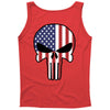 skull u.s.a. back Tank Top