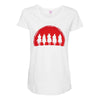Warriors Maternity Scoop Neck T-shirt