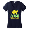 petod Women's V-Neck T-Shirt
