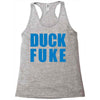 duck fuke Racerback Tank