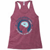 most important part of the body Racerback Tank