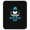 training to go super saiyan god dbz dragon ball z Mousepad