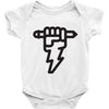 pencil lightning Baby Onesie