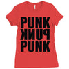 punk Ladies Fitted T-Shirt