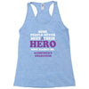 alzheimers awareness Racerback Tank