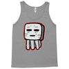 minecraft ghast drawing Tank Top