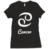 cancer zodiac Ladies Fitted T-Shirt