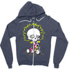ride design Zipper Hoodie