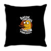 makin' bacon pancakes Throw Pillow