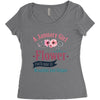 A January Girl Like A Flowers Women's Triblend Scoop T-shirt