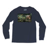 dinosaur attack Long Sleeve Shirts