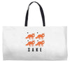four fox sake Weekender Totes