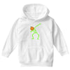 pumpkin skeleton dabbing Youth Hoodie
