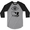 eye sleigh 3/4 Sleeve Shirt