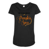 my favorite season is pumpkin spice Maternity Scoop Neck T-shirt