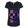 iceland till i die Maternity Scoop Neck T-shirt