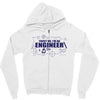 i'am cool engineer trust me Zipper Hoodie