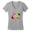 infinity soccer Women's V-Neck T-Shirt