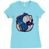 one shall stand, one shall fall Ladies Fitted T-Shirt
