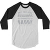 only the best husbands get promoted to daddy 3/4 Sleeve Shirt