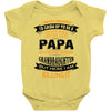 Super Cool Papa Of A Freaking Awesome Granddaughter Baby Onesie