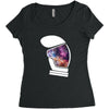 Astranout Helmet Women's Triblend Scoop T-shirt