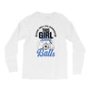 Some Girls Love Diamonds This Girl Loves Balls Long Sleeve Shirts
