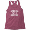 born to fish Racerback Tank