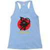love ninja monkey banana Racerback Tank