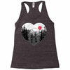 hike and love Racerback Tank