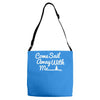 come sail away with me Adjustable Strap Totes