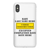 Under Construction Personalize Baby iPhoneX