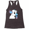 arctic fox adopt Racerback Tank