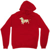 dachshund flower Unisex Hoodie