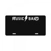 music band License Plate