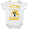 on the 8th day god created the redhead because someone had to have bra Baby Onesie