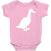 cool duck retro Baby Onesie