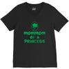 mother's day mommom of a princess V-Neck Tee
