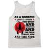 as a scorpio i have 3 sides Tank Top