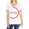time check Ladies Curvy T-Shirt