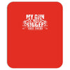 my gun is bigger Mousepad
