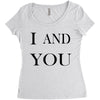 i and you Women's Triblend Scoop T-shirt