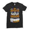 My Daughter Is Super Awesome Her Stepmom Ladies Fitted T-Shirt