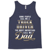 Truck Driver Dad Tank Top