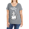 Guess What Ladies Curvy T-Shirt