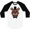 nightmare fred 3/4 Sleeve Shirt
