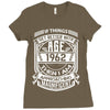 Things Better 1962 Age Approach Magnificent Ladies Fitted T-Shirt
