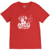 affen geil  fun ,spr&uuml;che,lustig,affe,mittelfinger,stinkefinger,party V-Neck Tee