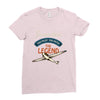 grandpa the pilot the myth the legend Ladies Fitted T-Shirt