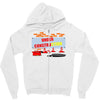 under contruction trending Zipper Hoodie